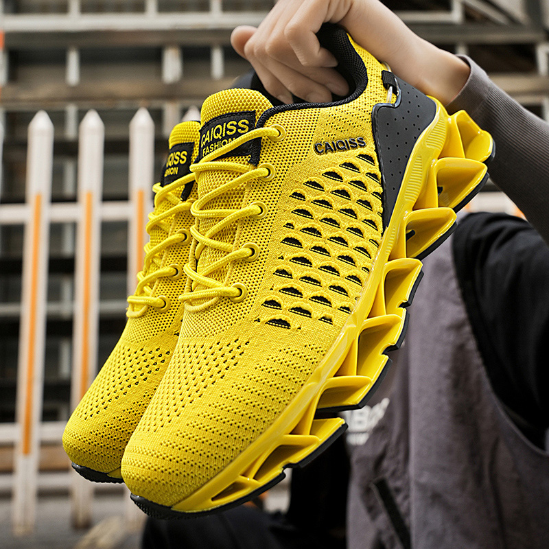 Shock Absorbing Gym Trainers - Zapatillas Deportivas Casuales para Hombre, Zapatillas
