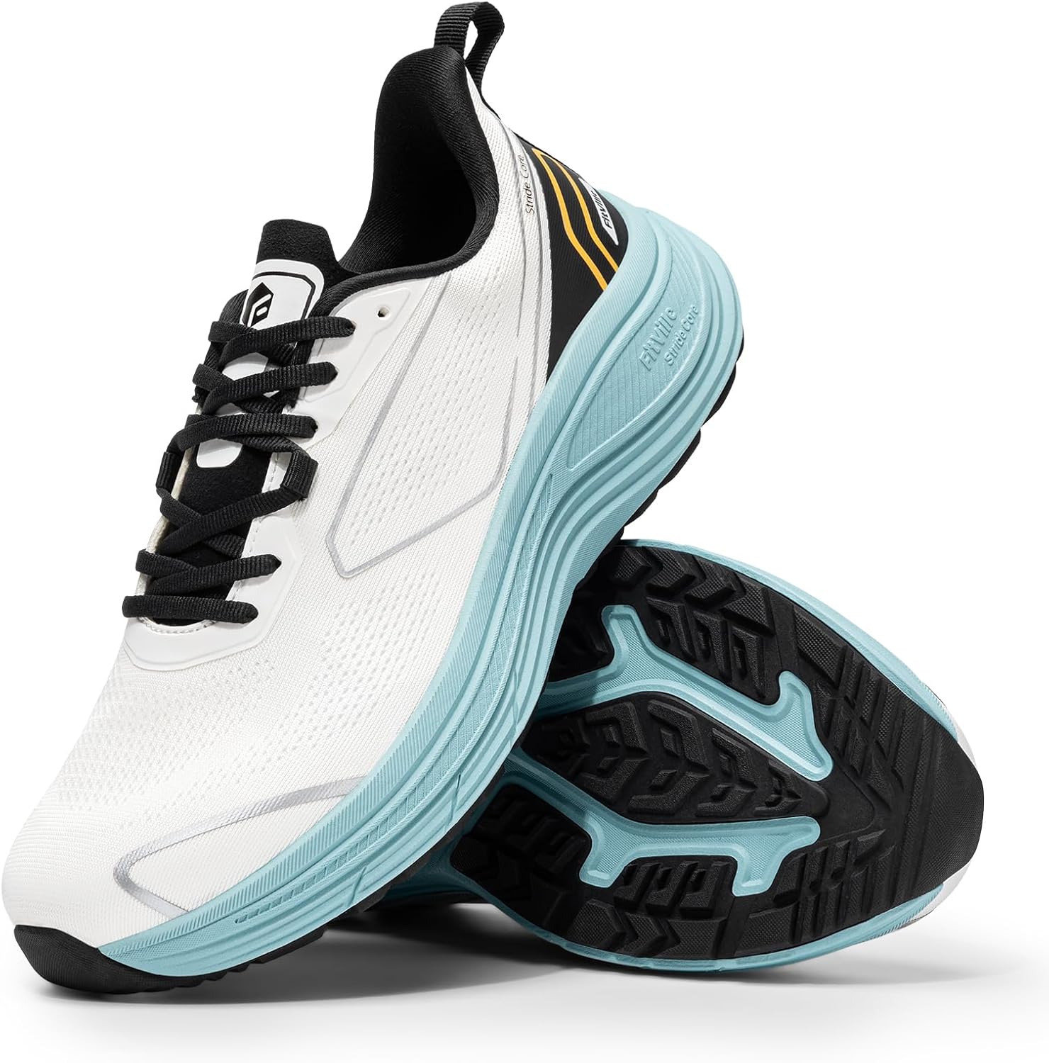 Lightweight Road Running Shoes - FitVille Zapatillas deportivas anchas para hombre