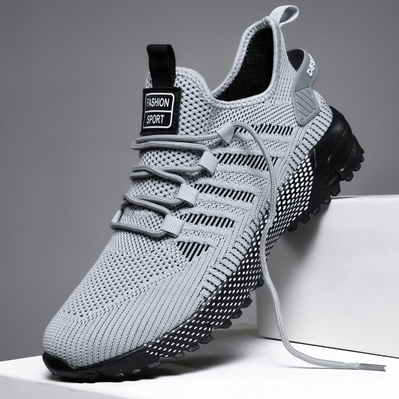 Shock Absorbing Gym Trainers - Zapatillas de correr para hombre, Zapatillas