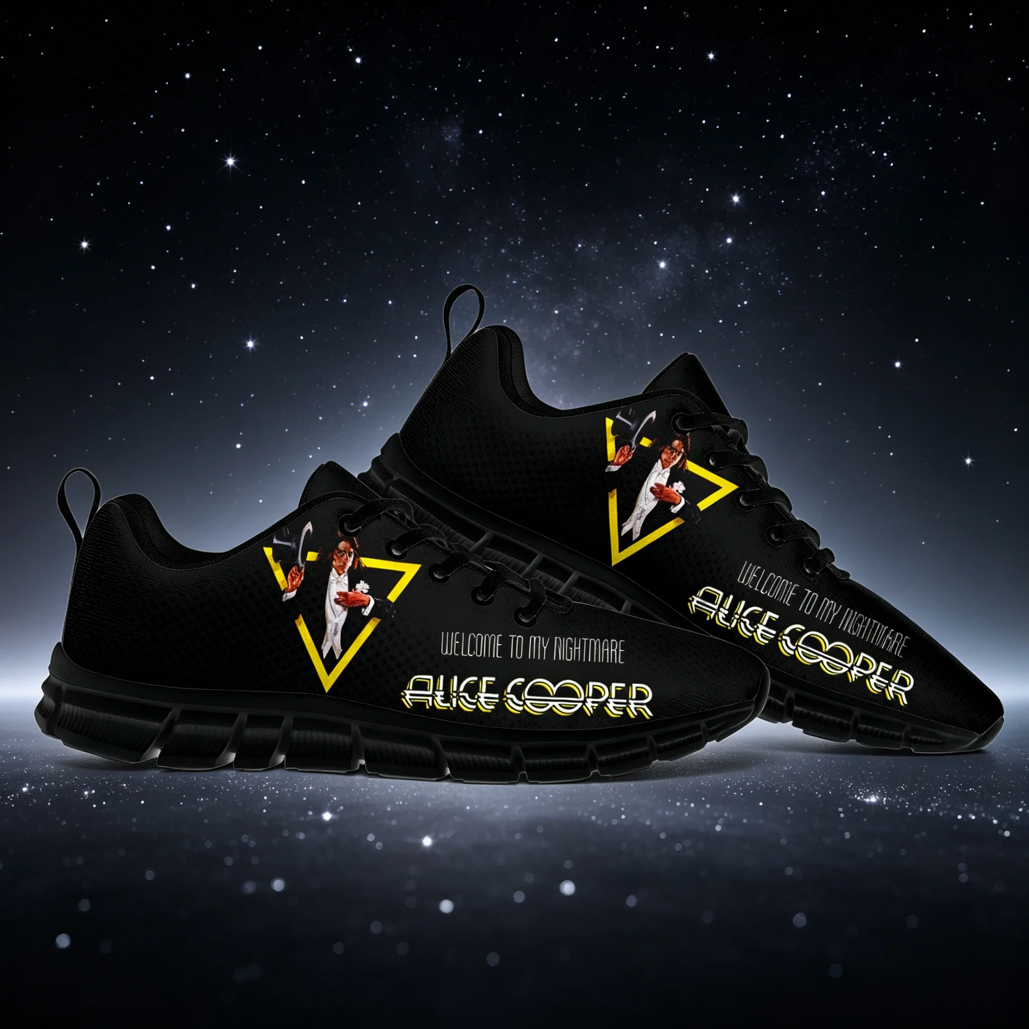 Breathable Mesh Athletic Shoes - Zapatillas Deportivas Unisex Alice Cooper -