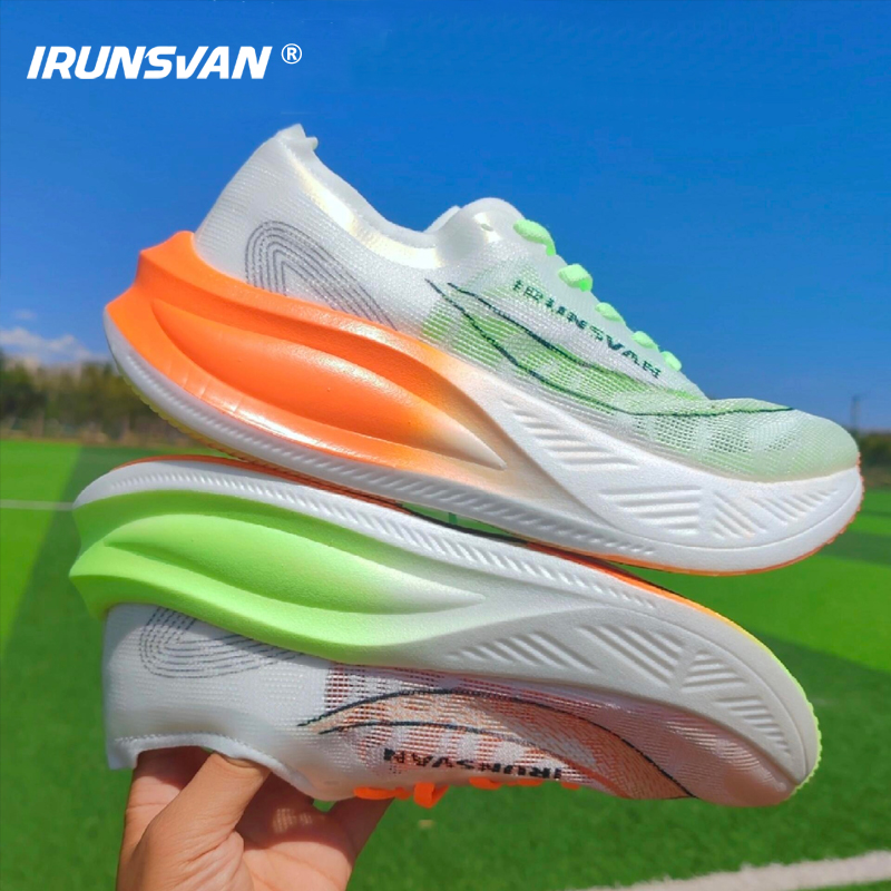 Carbon Plate Marathon Racing Shoes - Zapatillas de Running Profesionales IRUNSVAN con
