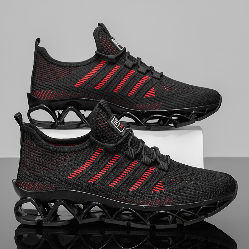 Shock Absorbing Gym Trainers - Zapatos informales para hombre, zapatillas ligeras