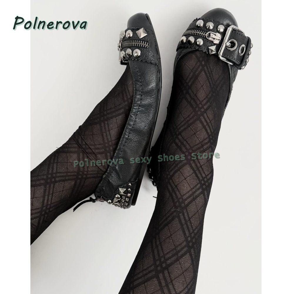 Women'S Shoes - Zapatos Mary Jane con Hebilla de