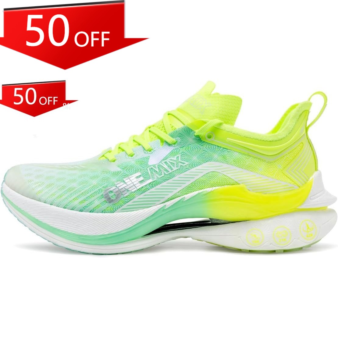 Carbon Plate Marathon Racing Shoes - ONEMIX T700 Zapatillas de running para