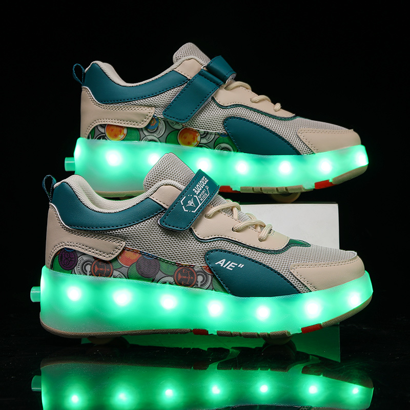 Running Shoes - Zapatos de Patinaje con Ruedas para