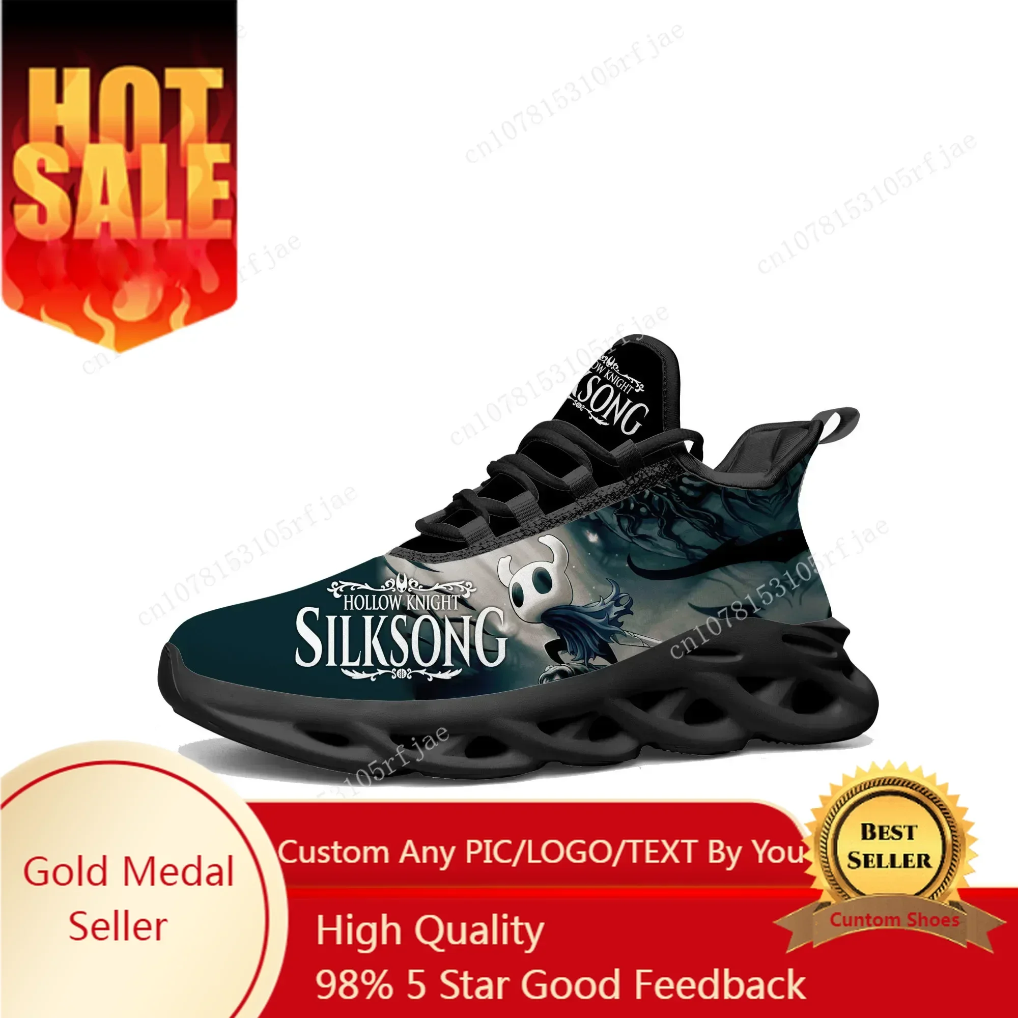 Running Shoes - Zapatillas planas con dibujos animados de