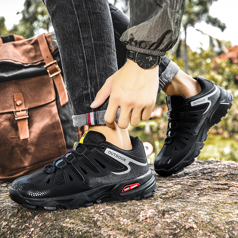 Zapatos de senderismo con cord - Anti Slip Trail Running Sneakers reseña y precio