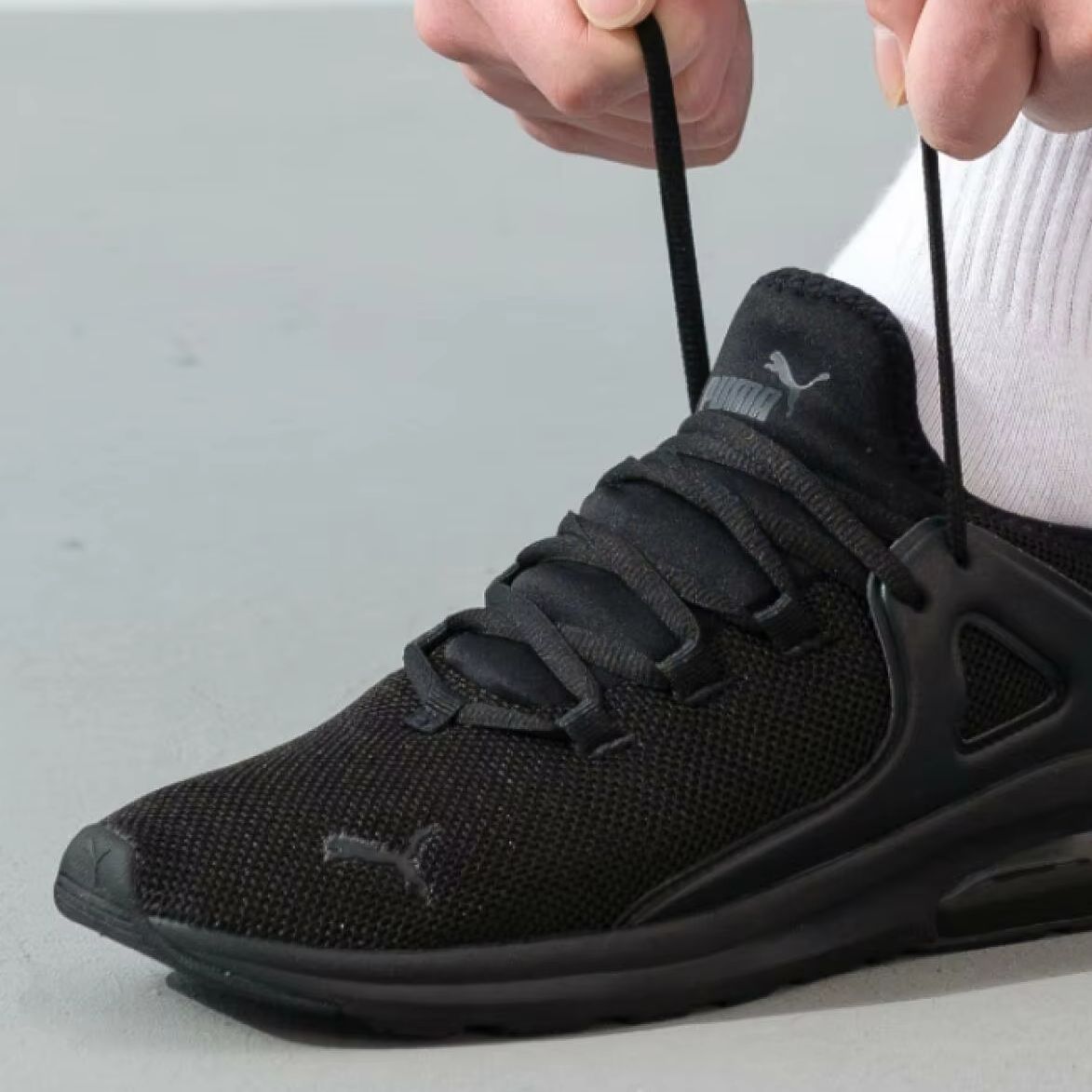Zapatillas Casuales para Hombr - Knit Fabric Lace Up Sneakers reseña y precio