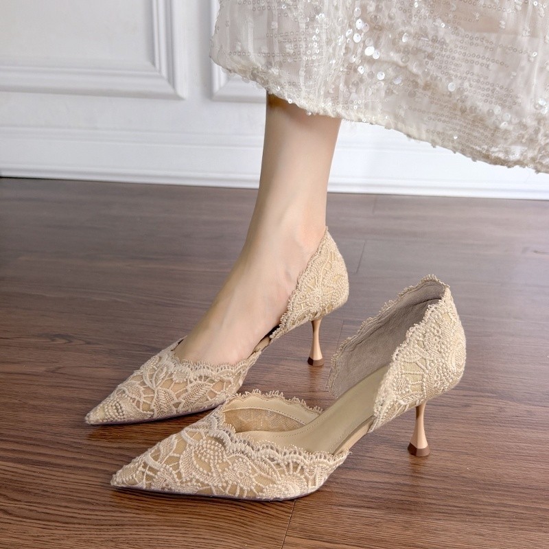 Zapatos de tacón alto de encaj - Women'S Shoes reseña y precio
