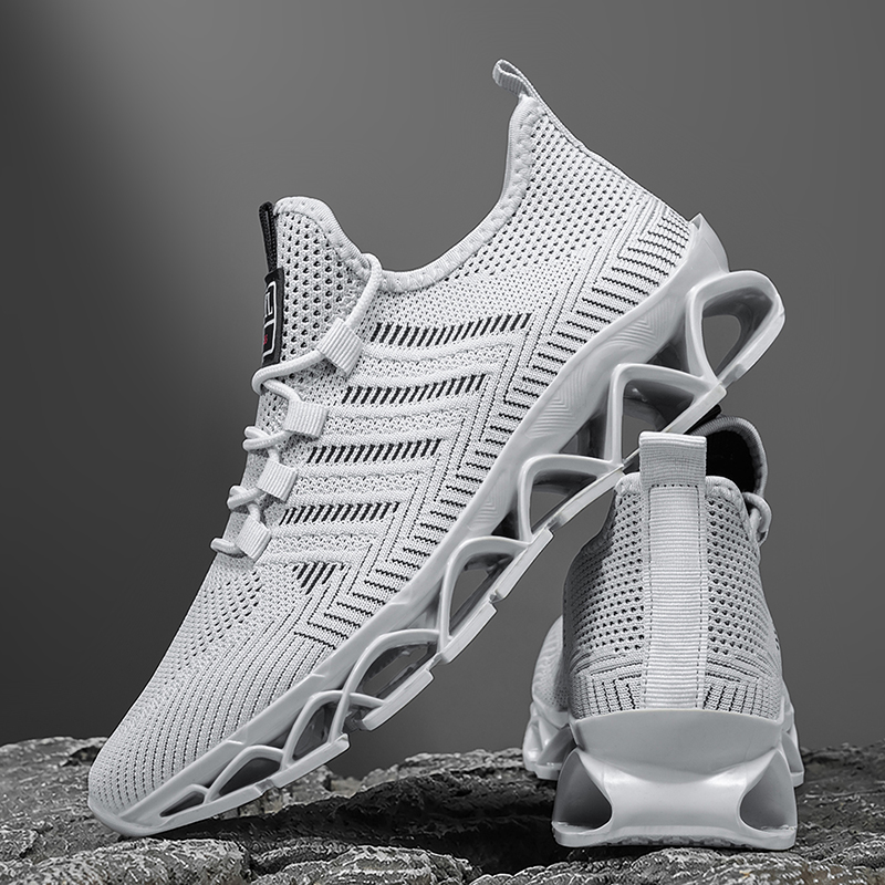 Zapatos informales para hombre - Shock Absorbing Gym Trainers reseña y precio
