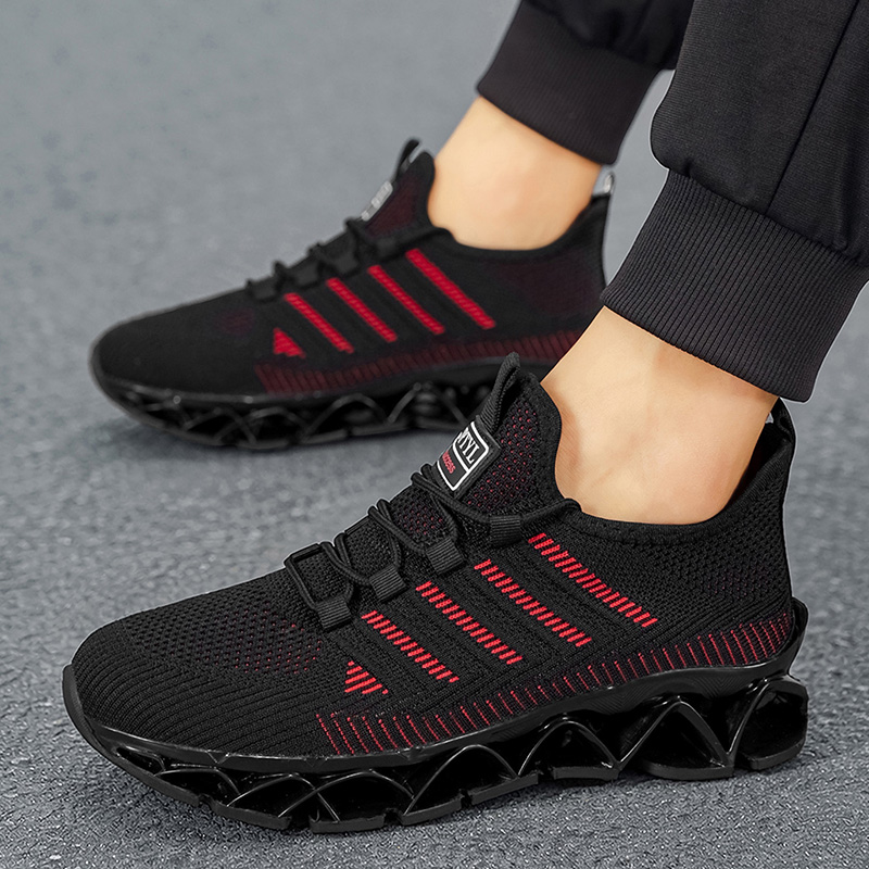 Zapatos informales para hombre - Shock Absorbing Gym Trainers reseña y precio