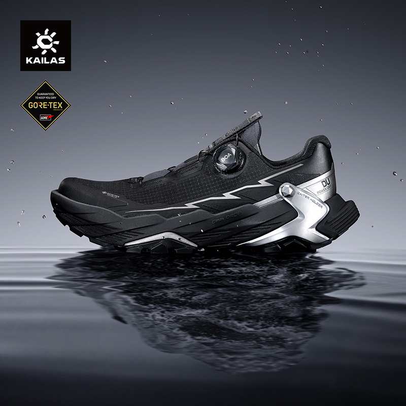 KAILAS FUGA BLACK SOLITUDE DU  - Waterproof Goretex Running Shoes reseña y precio