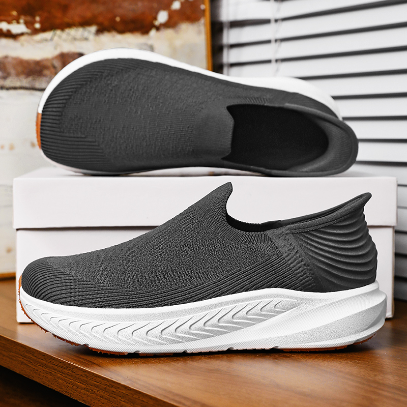 Zapatillas sin cordones para h - Wide Toe Box Running Sneakers reseña y precio
