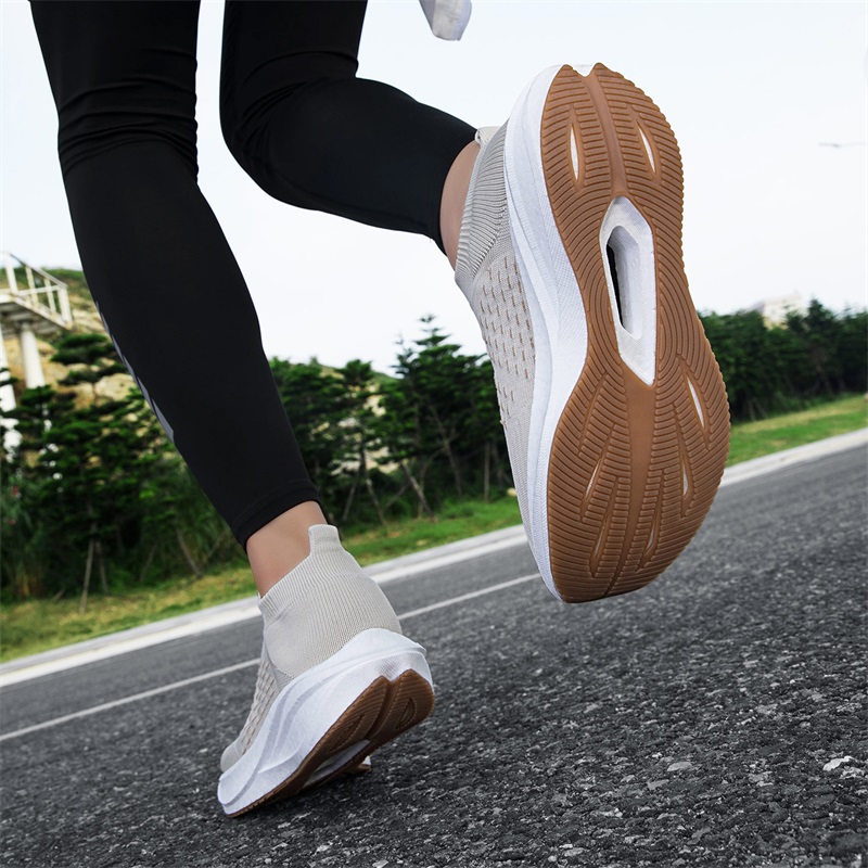 Zapatillas Deportivas Unisex S - Knit Fabric Lace Up Sneakers reseña y precio